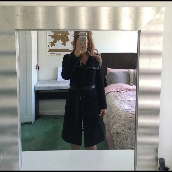 Soia and Kyo wool & leather jacket - Picture 5 of 6